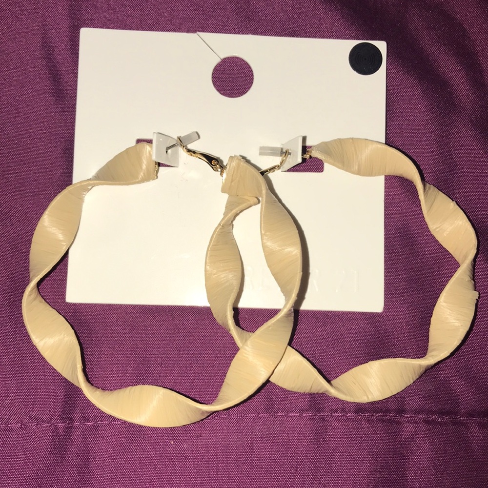 straw earrings